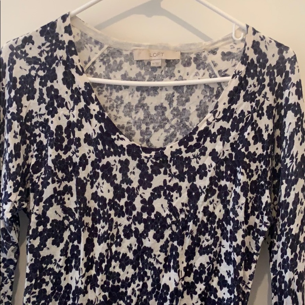 LOFT long sleeve shirt